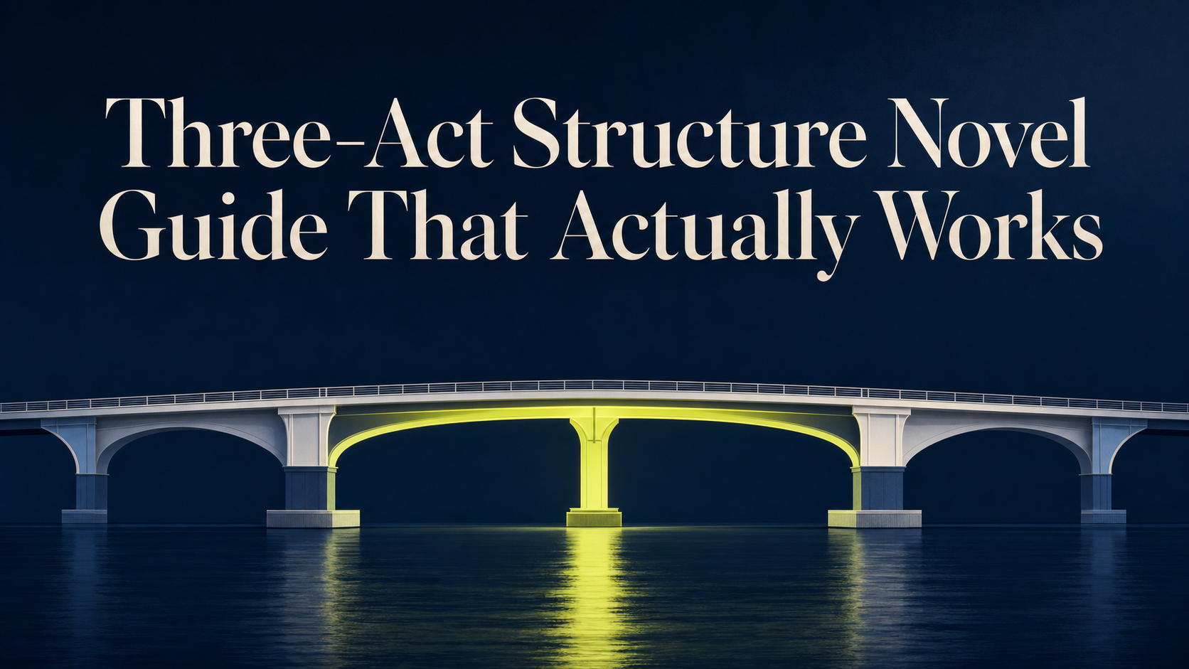 three-act-structure-novel-bridge-illustration"]